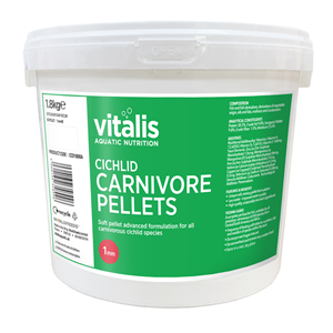 Vitalis Cichlid Carnivore Pellets (1mm)