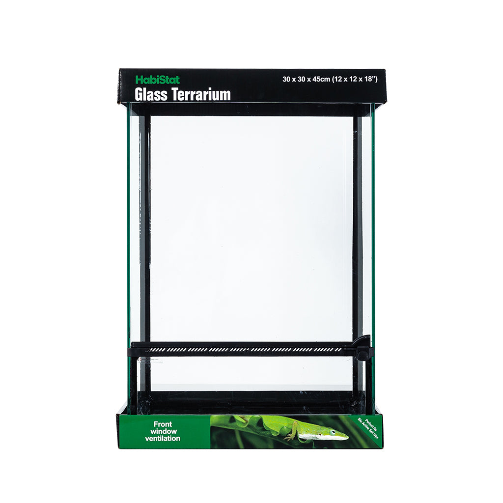 HabiStat Glass Terrarium (single door/top opening)