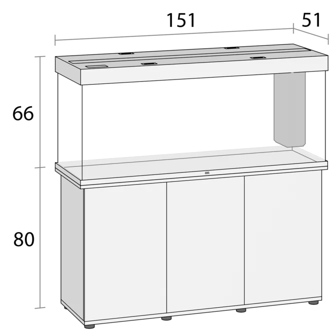 Juwel Rio 450 LED Aquarium and Cabinet