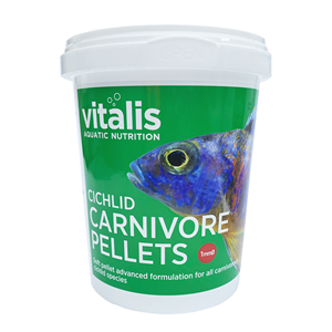 Vitalis Cichlid Carnivore Pellets (1mm)