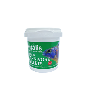 Vitalis Cichlid Carnivore Pellets (1mm)