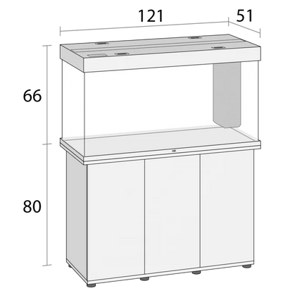 Juwel Rio 350 LED Aquarium and Cabinet