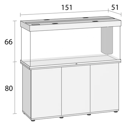 Juwel Rio 450 LED Aquarium and Cabinet